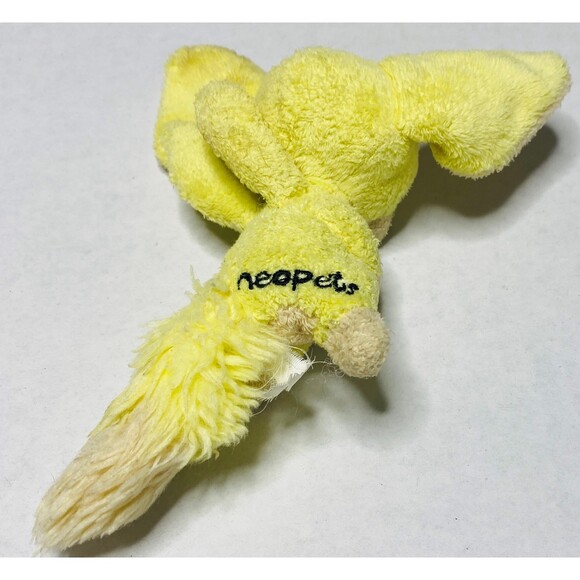 Neopets Yellow Faellie Plush Mini Figure Toy Soft Collectible Stuffed Pet - Picture 3 of 6
